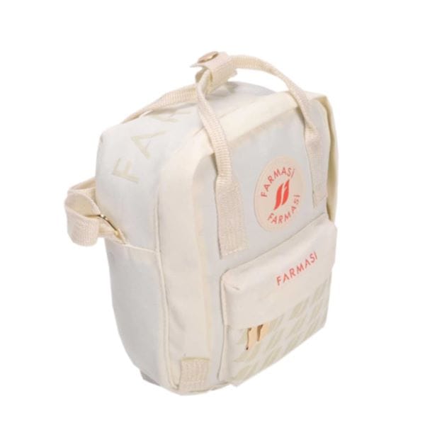 Torba bela,dimenzije: 15 x 20 x 6,5 cm