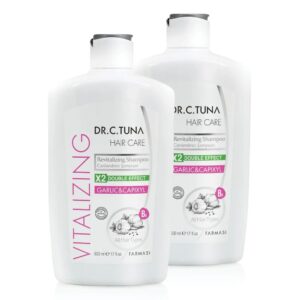 Dr.C.Tuna Vitalizing Set 2/1 Garlic Extract Shampo,500ml
