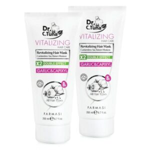 Dr.C.Tuna Vitalizing Set 2/1 Garlic Hair Mask,200ml