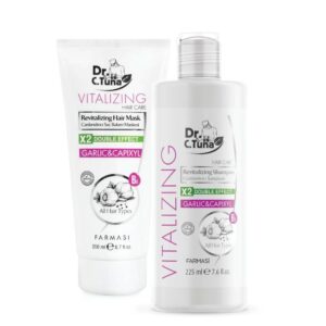 Dr.C.Tuna Set 2/1 Garlic & Capixyl Shampoo,225ml,Hair Mask,200ml