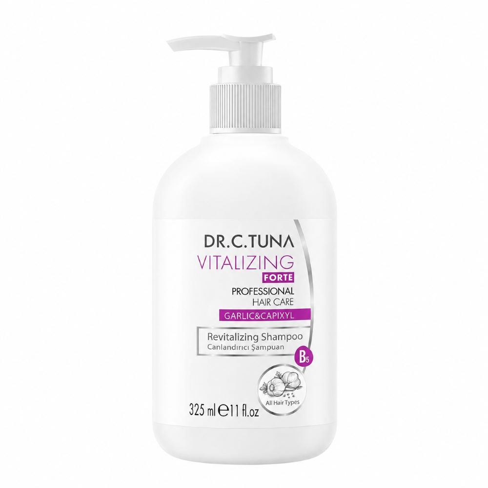 Dr.C.Tuna Vitalizing Garlic Extract Shampoo,325ml