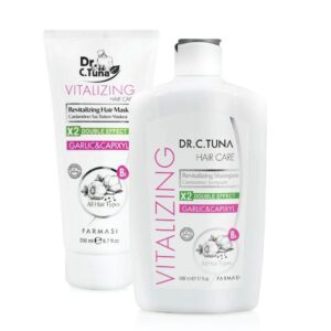 Dr.C.Tuna Set 2/1 Garlic & Capixyl Shampoo,500ml,Hair Mask,200ml