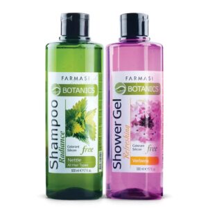Set 2/1 Botanics Shampoo With Nettle,Shower Gel Verbena