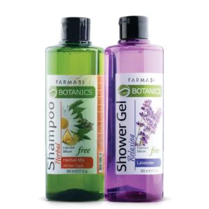 Set 2/1 Botanics Shampoo Herbal Mix,Shower Gel Lavander